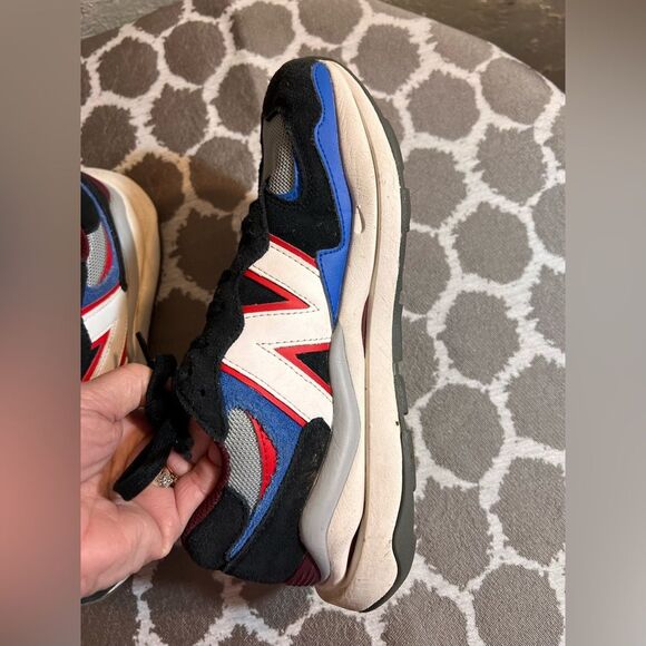 New Balance Collab w FIGS Red and Blue Athletic Shoes with Mesh and Suede comfy - Picture 7 of 13